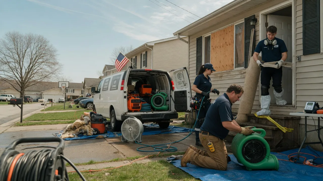 Water Damage Restoration in Byram, MS near me